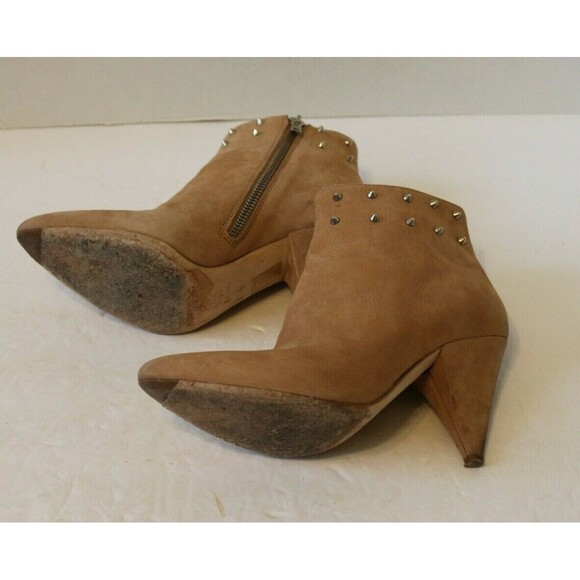 Loeffler Randall Tilly Ankle Boots Brown Suede Made In Italy W/ Box Size 6B - Picture 7 of 11